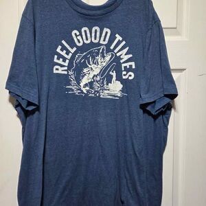 Sonoma Men's 2xb short sleeve fishing graphic tshirt